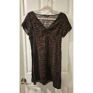 Madewell V-Neck Mini Dress